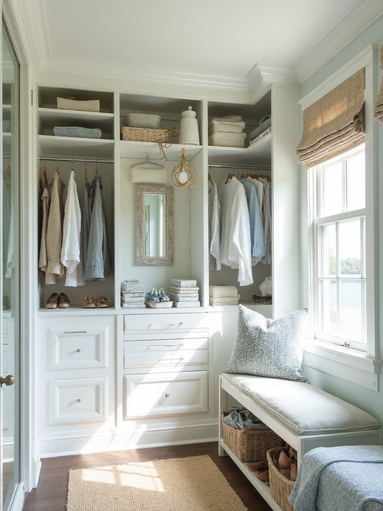 Beach House Walk In Closet - Beach House Walk In Closet interior design inspiration