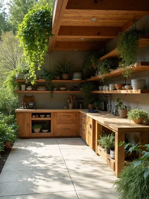 Biophilic Garage Design