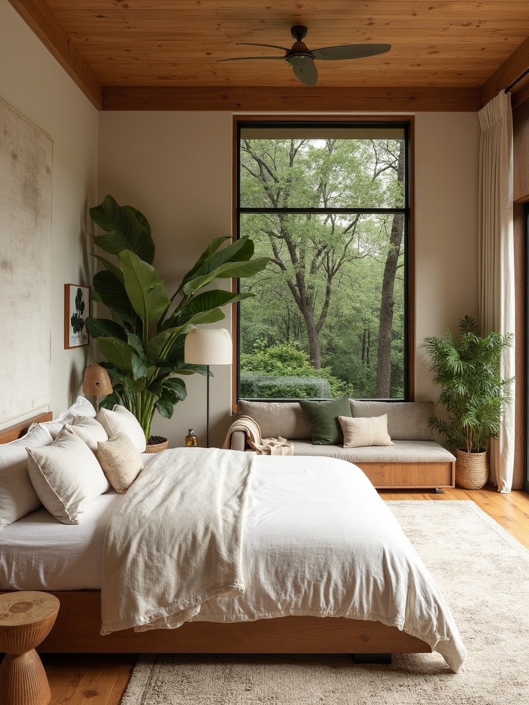Biophilic Master Bedroom - Biophilic Master Bedroom interior design inspiration