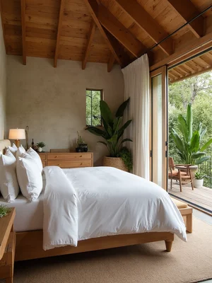 Biophilic Master Suite Design