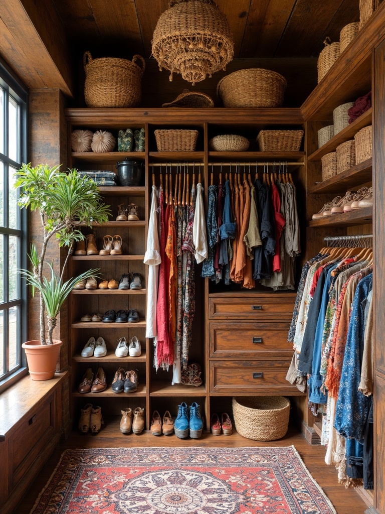 Bohemian Closet - Bohemian Closet interior design inspiration