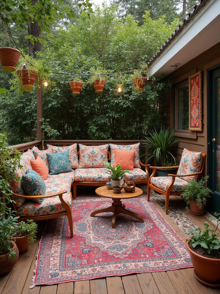 Bohemian Deck - Bohemian Deck interior design inspiration