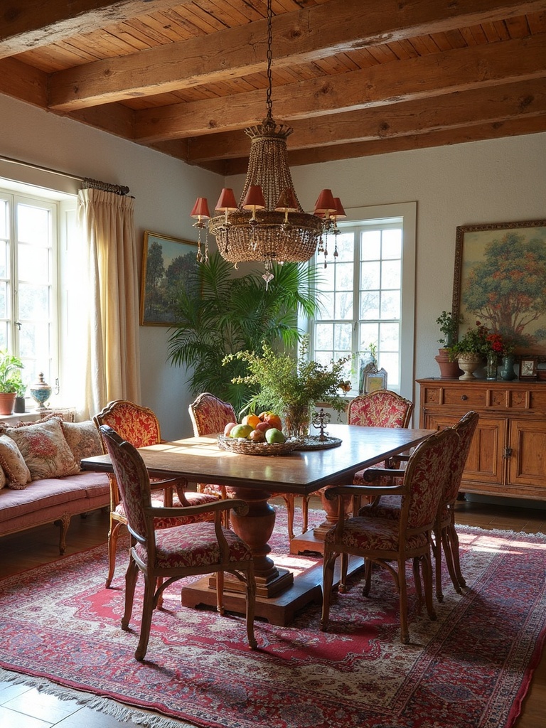 Bohemian Dining Room - Bohemian Dining Room interior design inspiration