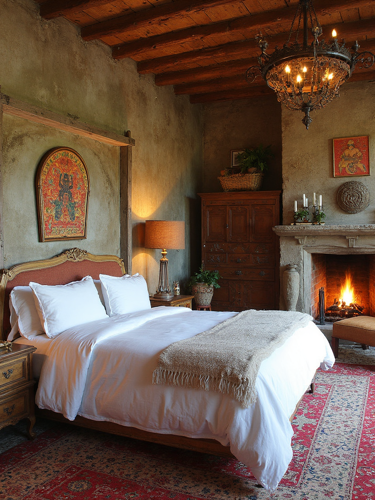 Bohemian Master Suite - Bohemian Master Suite interior design inspiration