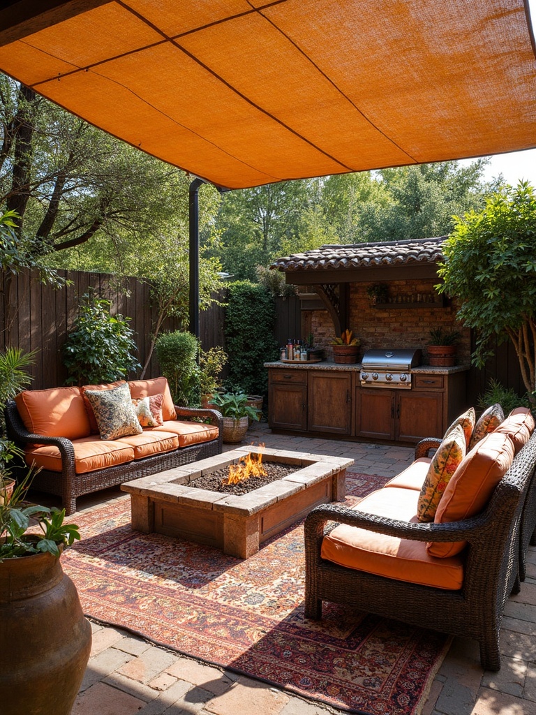 Bohemian Outdoor Patio - Bohemian Outdoor Patio interior design inspiration