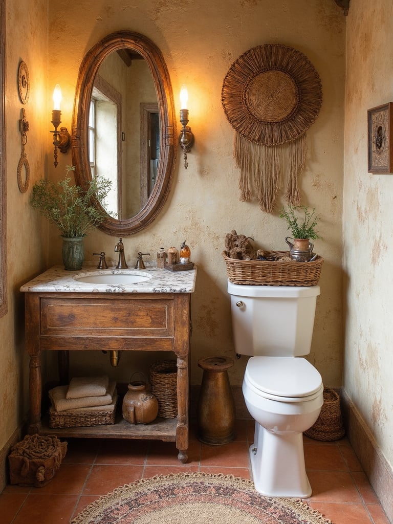 Boho Chic Bathroom design - Boho Chic Bathroom interior design ideas