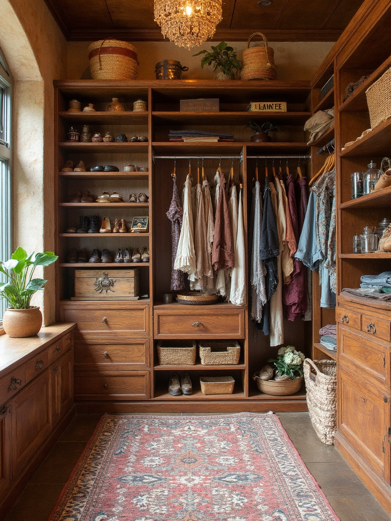 Boho Chic Closet design - Boho Chic Closet interior design ideas