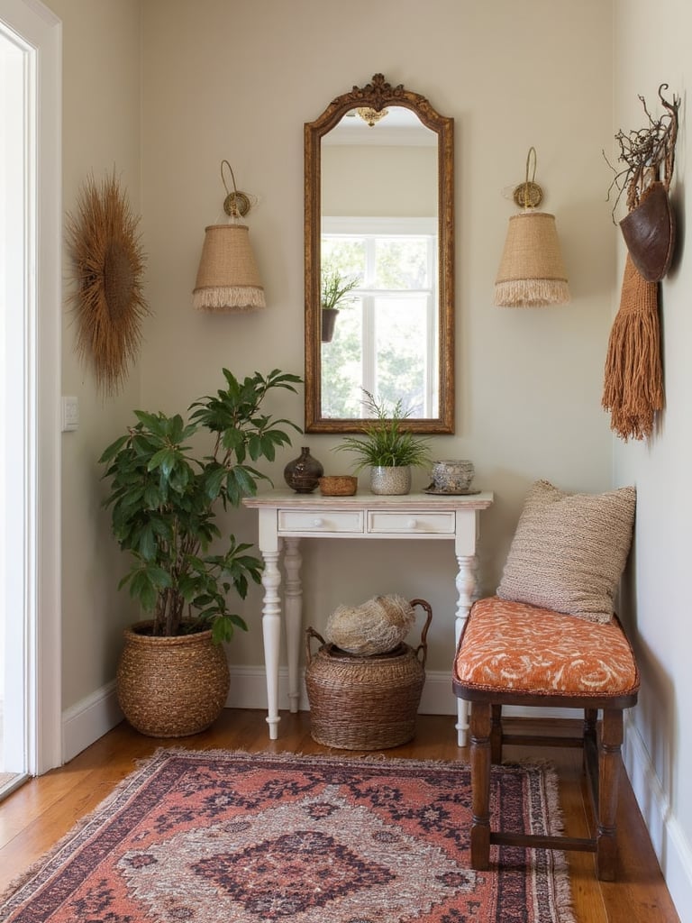Boho Chic Entryway design - Boho Chic Entryway interior design ideas