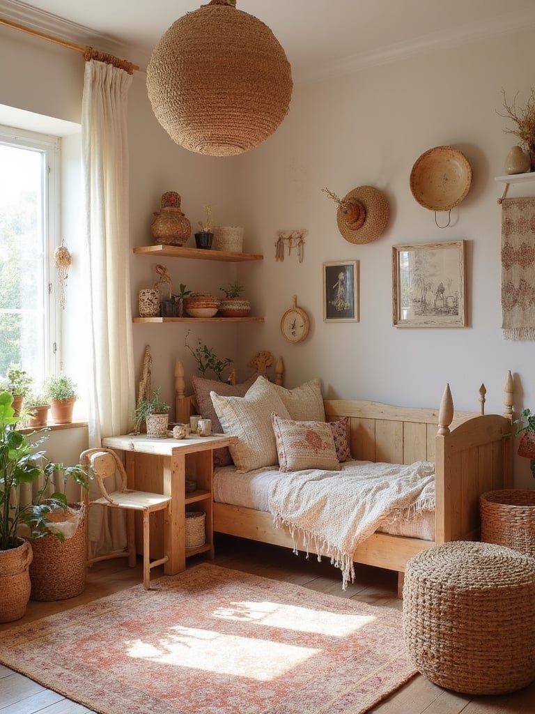 Boho Chic Kids Room design - Boho Chic Kids Room interior design ideas