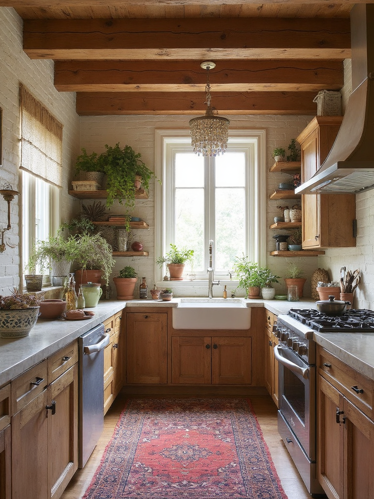 Boho Chic Kitchen design - Boho Chic Kitchen interior design ideas