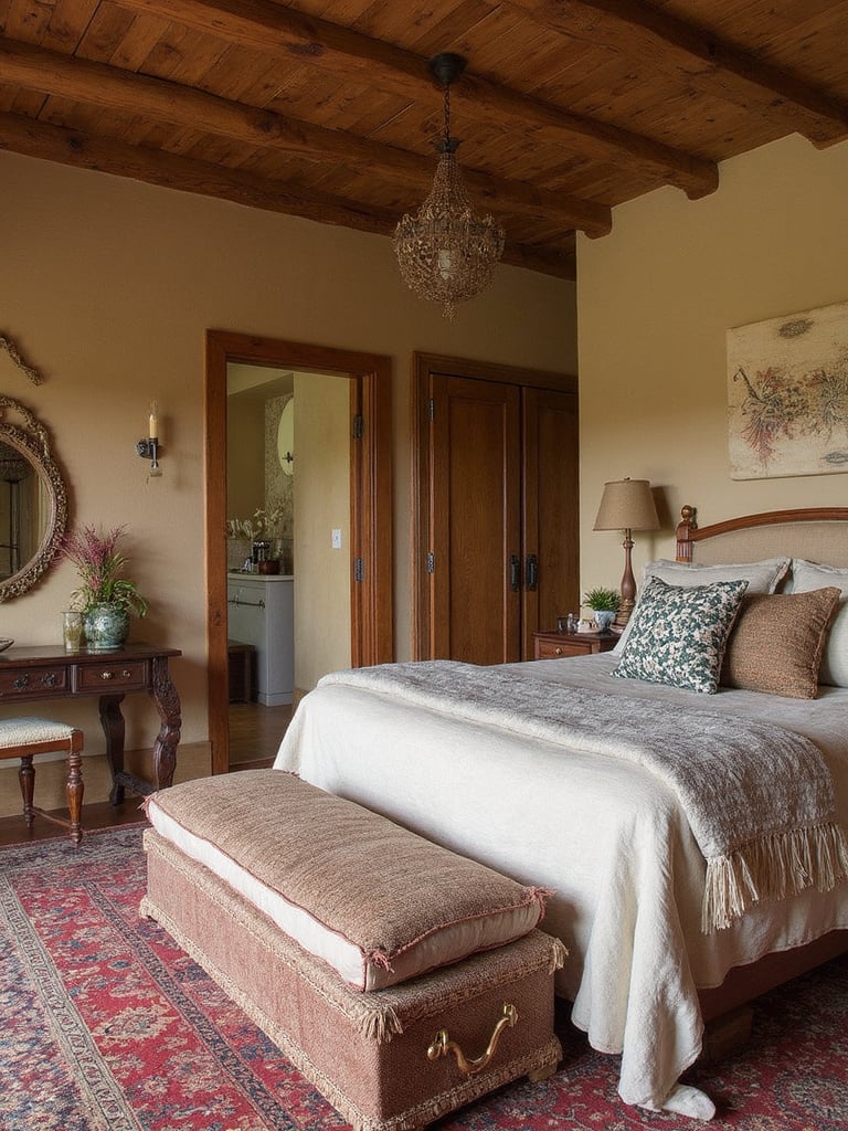 Boho Chic Master Bedroom design - Boho Chic Master Bedroom interior design ideas