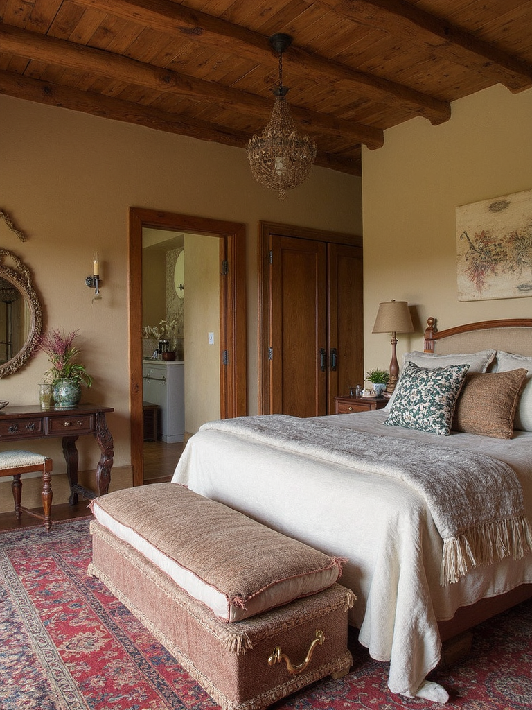 Boho Chic Master Bedroom design - Boho Chic Master Bedroom interior design ideas