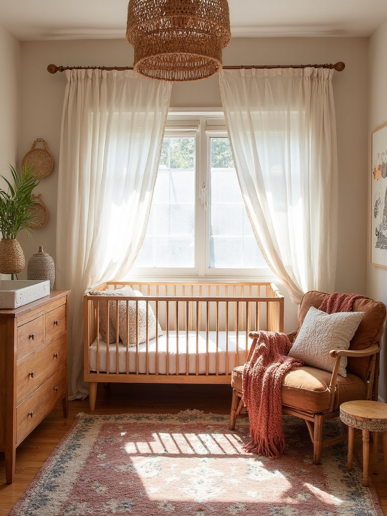 Boho Chic Nursery design - Boho Chic Nursery interior design ideas