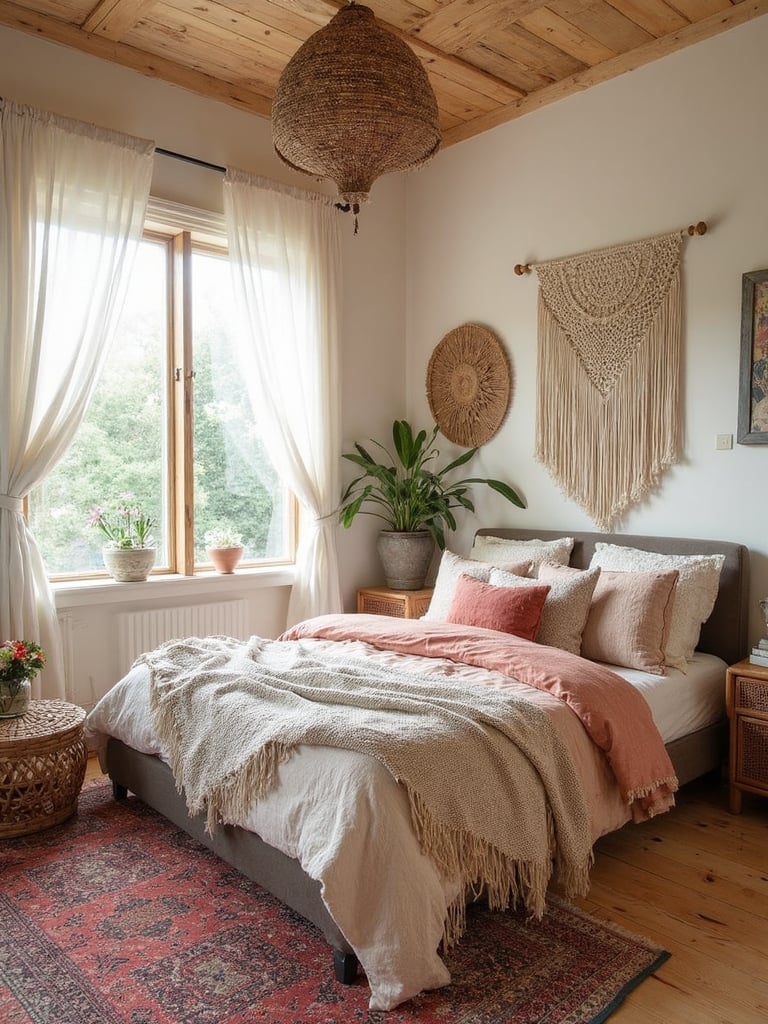 Boho Bedroom - Boho Bedroom interior design inspiration