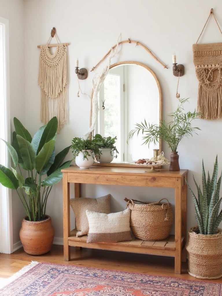 Boho Entryway - Boho Entryway interior design inspiration