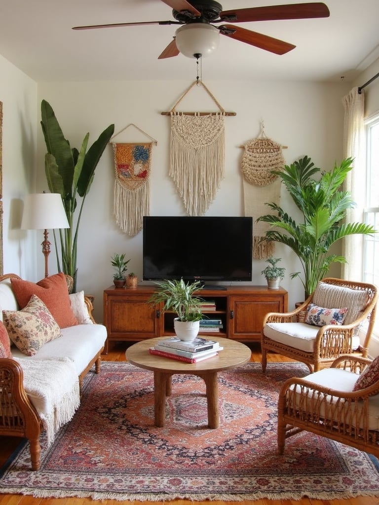 Boho Living Room - Boho Living Room interior design inspiration