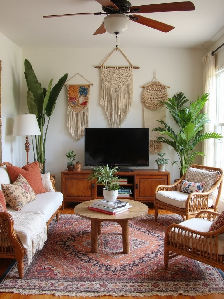 Boho Living Room - Boho Living Room interior design inspiration