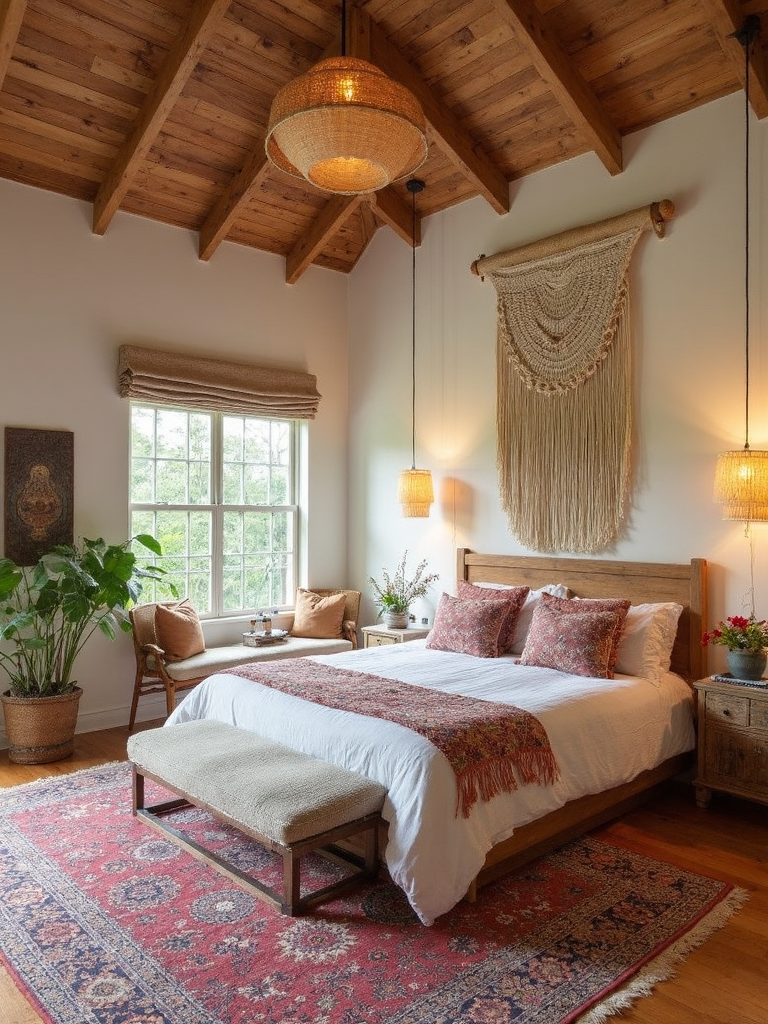 Boho Master Bedroom - Boho Master Bedroom interior design inspiration