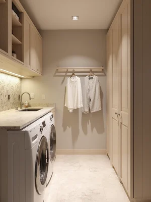 Boutique Hotel Laundry Room Design