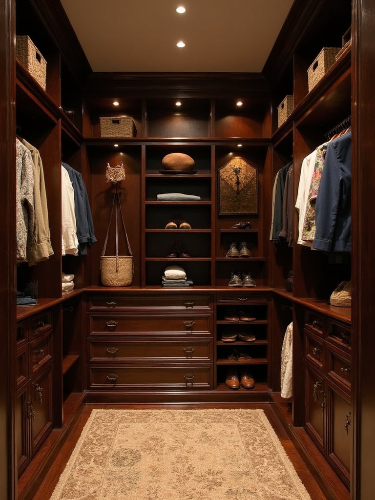 British Colonial Closet - British Colonial Closet interior design inspiration