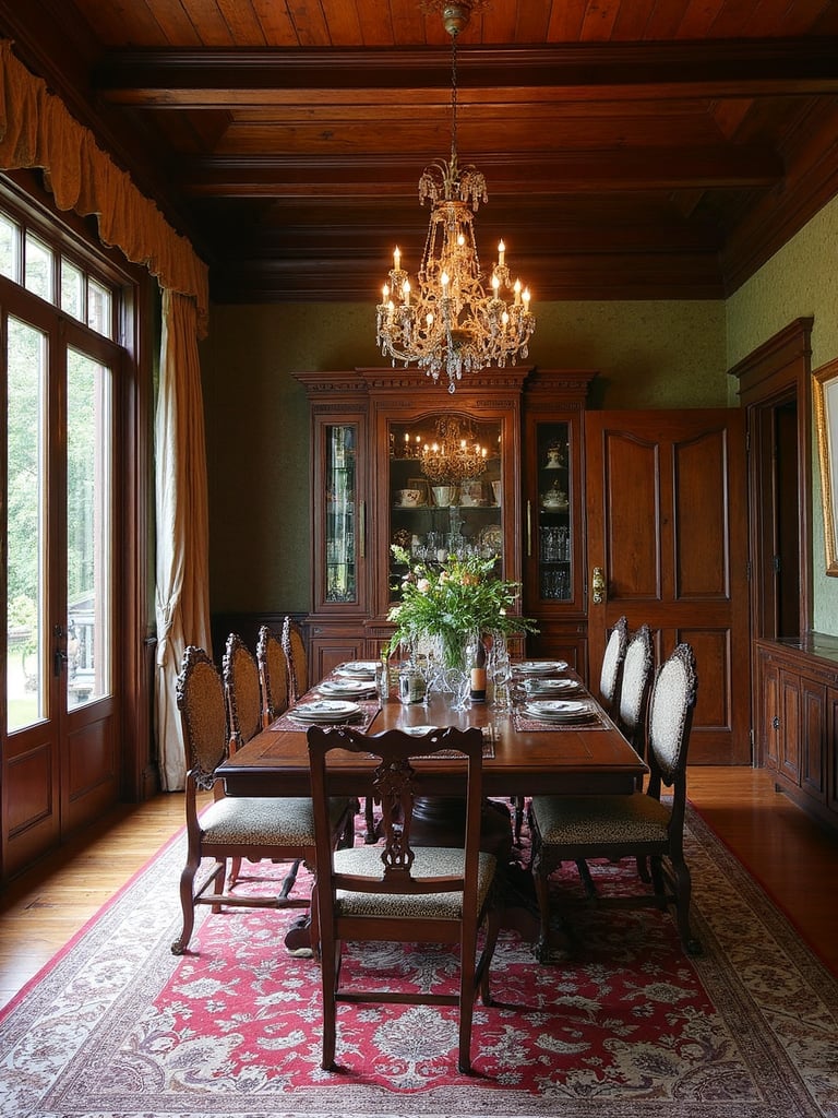 British Colonial Dining Room - British Colonial Dining Room interior design inspiration