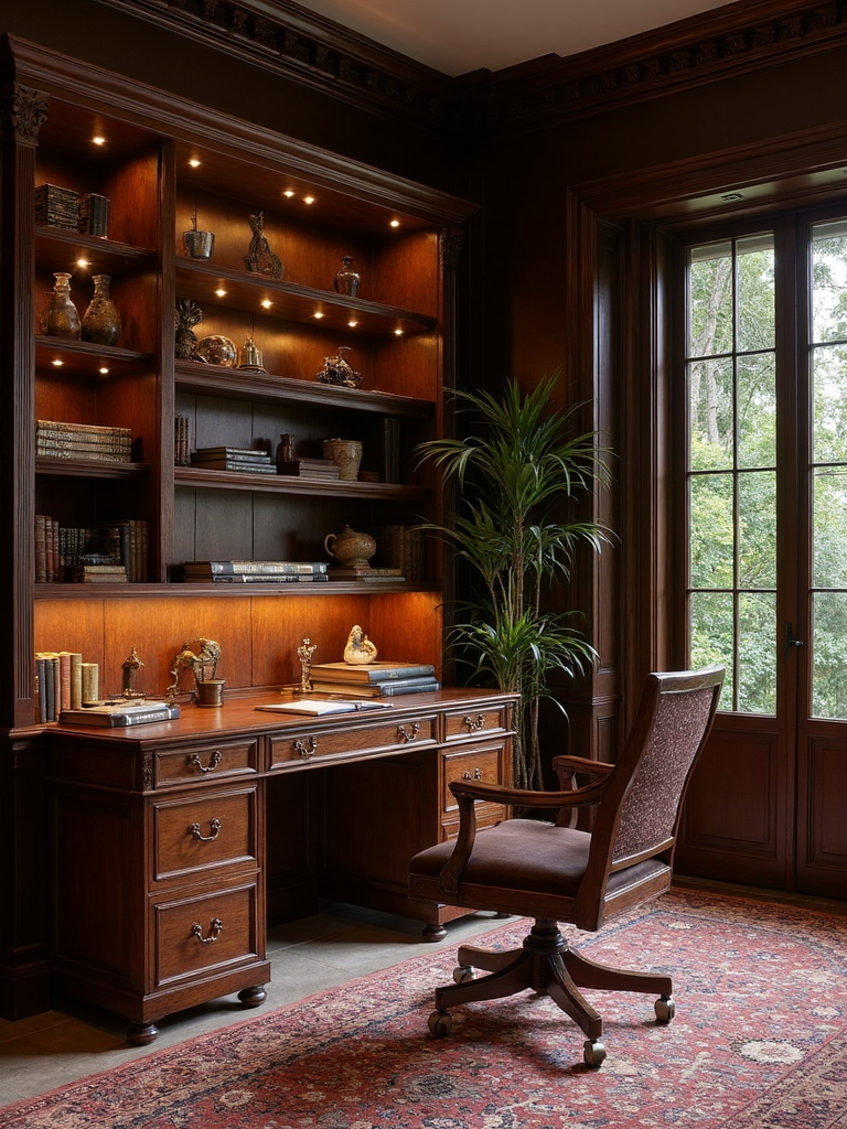 British Colonial Home Office - British Colonial Home Office interior design inspiration