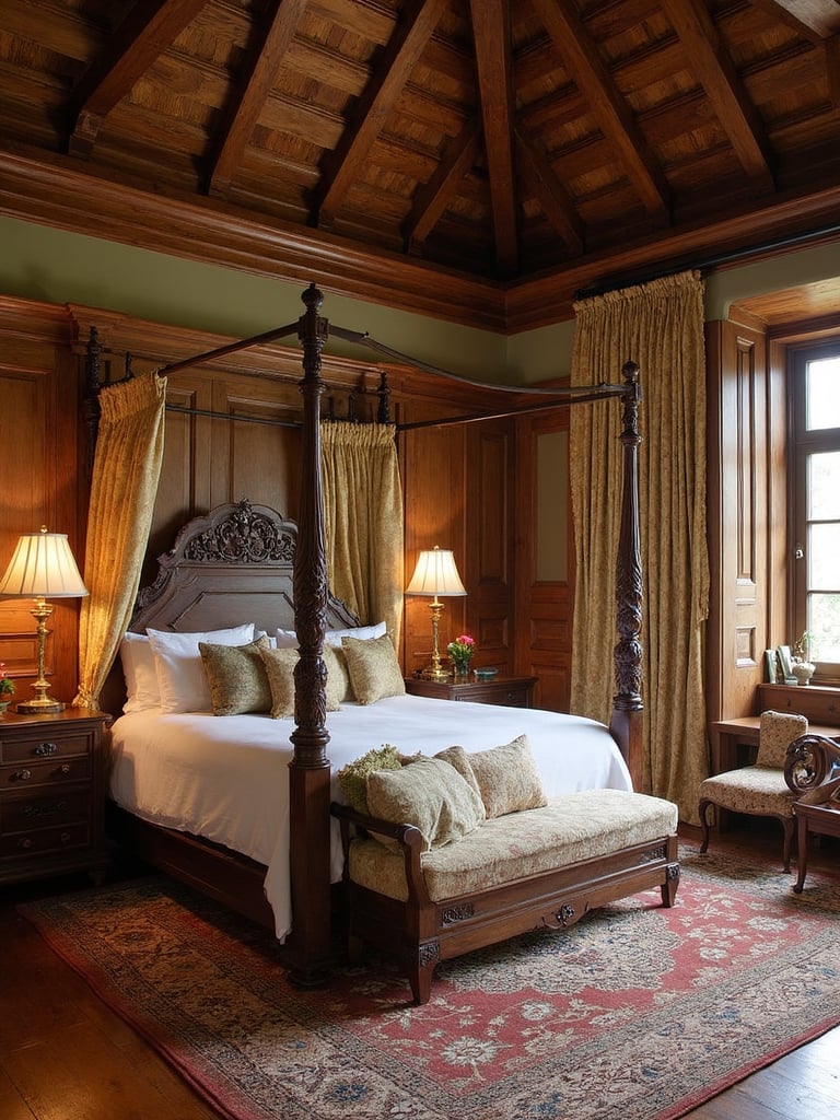 British Colonial Master Bedroom - British Colonial Master Bedroom interior design inspiration