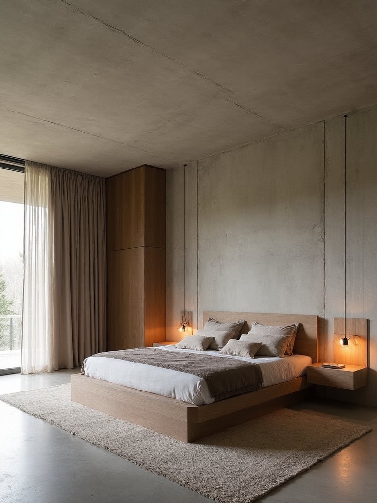 Brutalist Bedroom - Brutalist Bedroom interior design inspiration