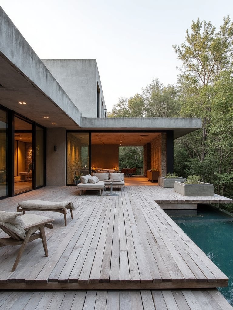 Brutalist Deck - Brutalist Deck interior design inspiration