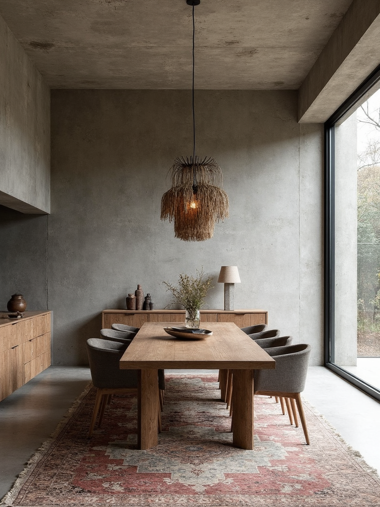 Brutalist Dining Room - Brutalist Dining Room interior design inspiration
