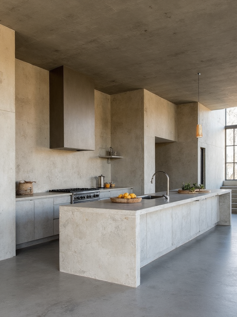 Brutalist Kitchen - Brutalist Kitchen interior design inspiration