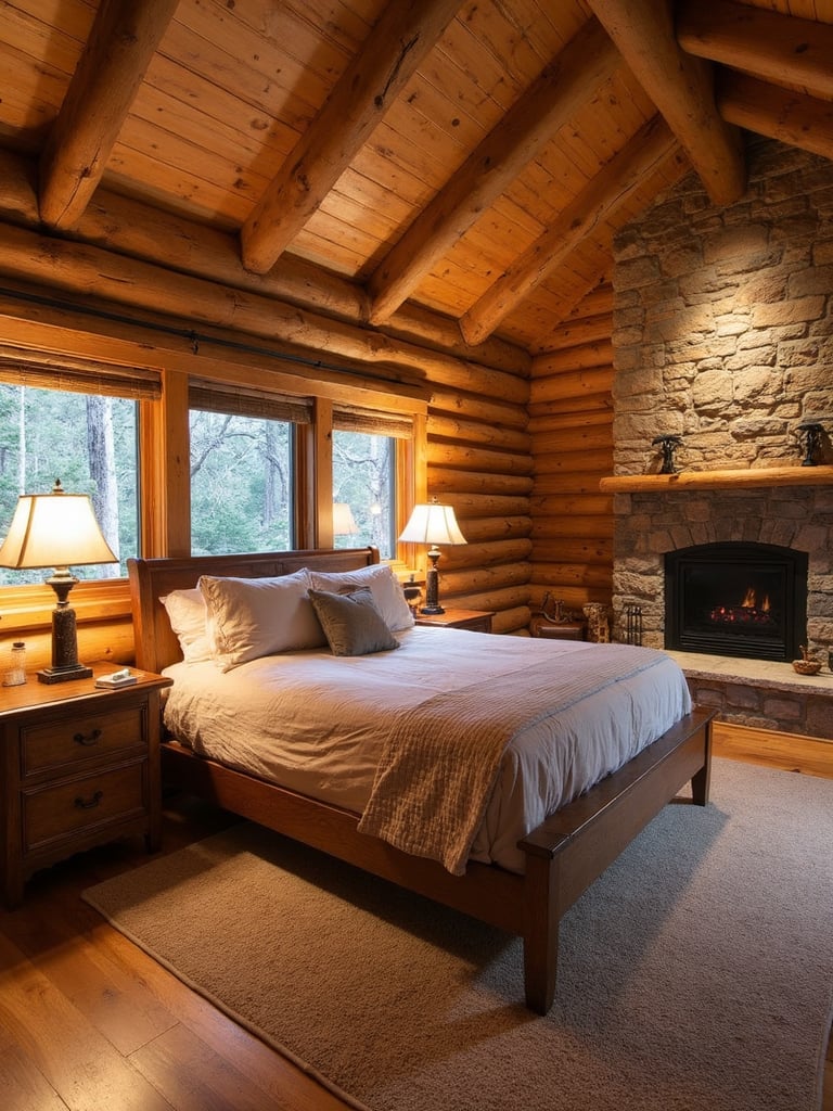 Cabin Bedroom - Cabin Bedroom interior design inspiration