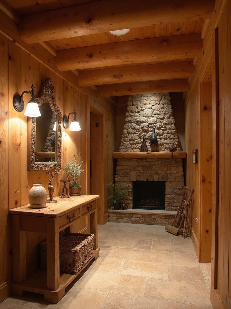 Cabin Entryway - Cabin Entryway interior design inspiration