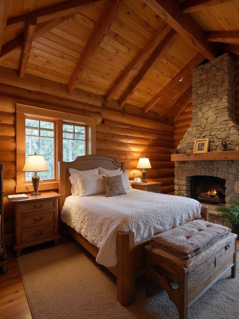 Cabin Guest Bedroom - Cabin Guest Bedroom interior design inspiration