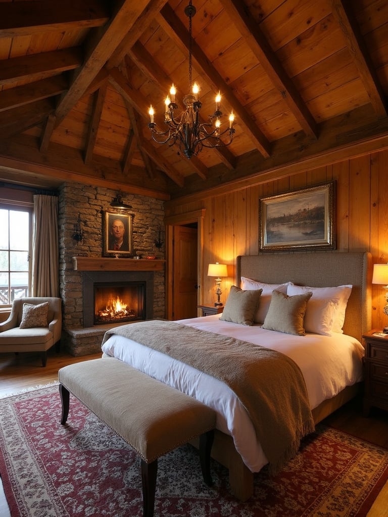 Cabin Master Suite - Cabin Master Suite interior design inspiration