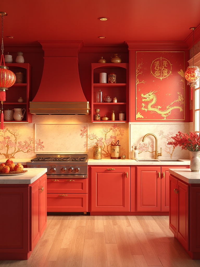 Chinese New Year Kitchen - Chinese New Year Kitchen interior design inspiration