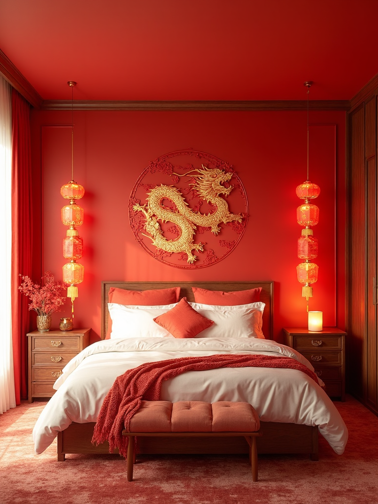 Chinese New Year Master Bedroom - Chinese New Year Master Bedroom interior design inspiration