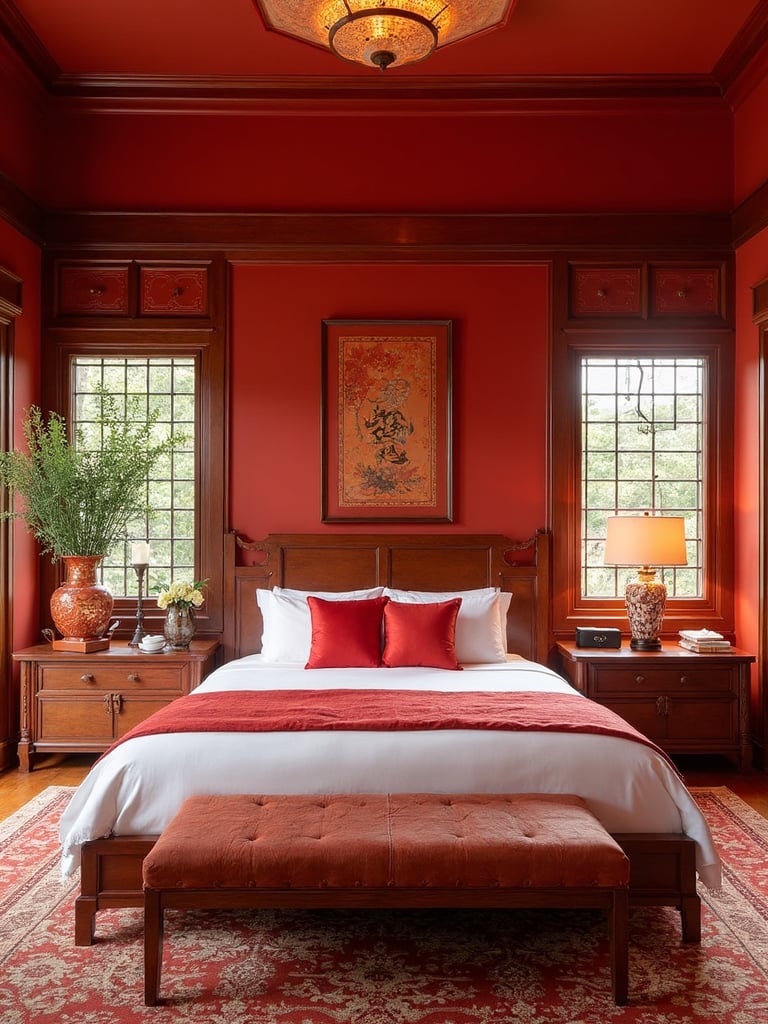 Chinese New Year Master Suite - Chinese New Year Master Suite interior design inspiration