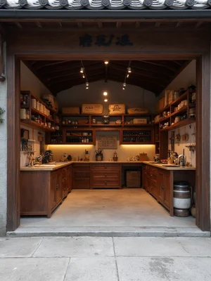 Chinese Garage Design