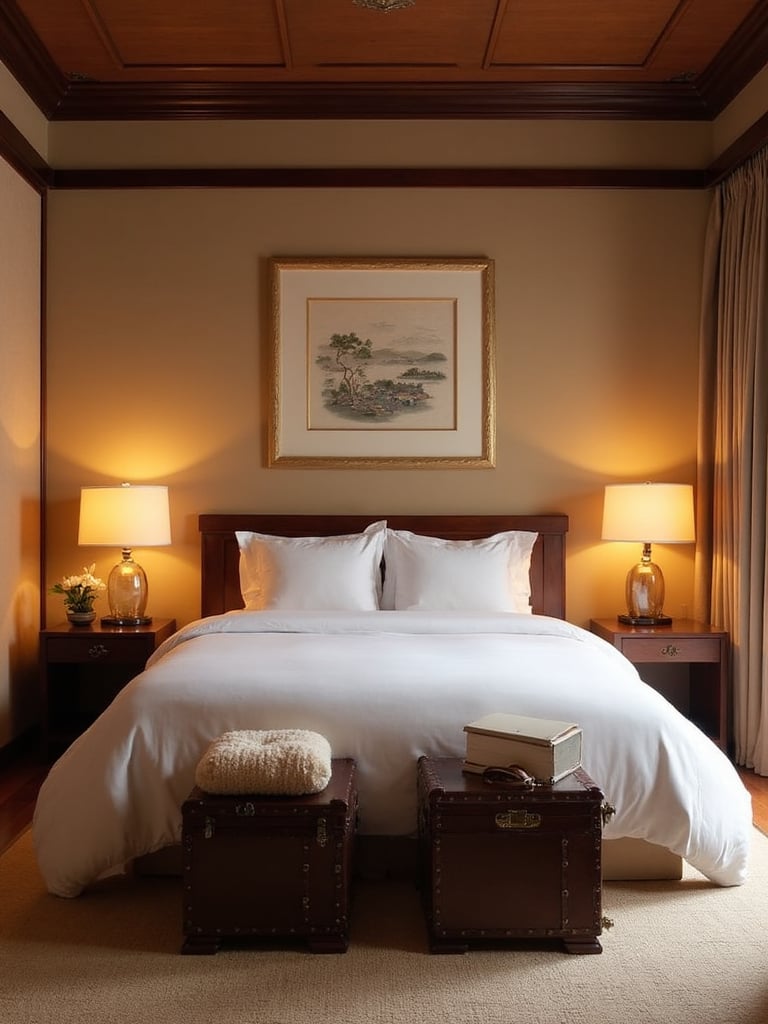 Chinese Guest Bedroom - Chinese Guest Bedroom interior design inspiration