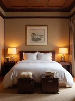 Chinese Guest Bedroom Design