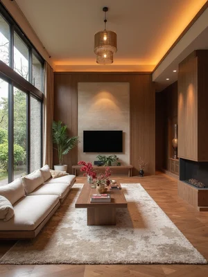 Chinese Living Room Design