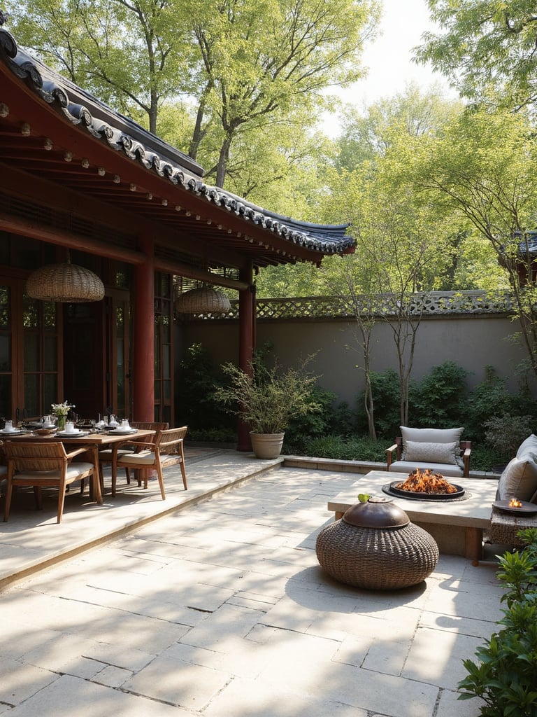 Chinese Outdoor Patio - Chinese Outdoor Patio interior design inspiration