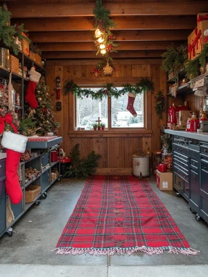 Christmas Garage Design