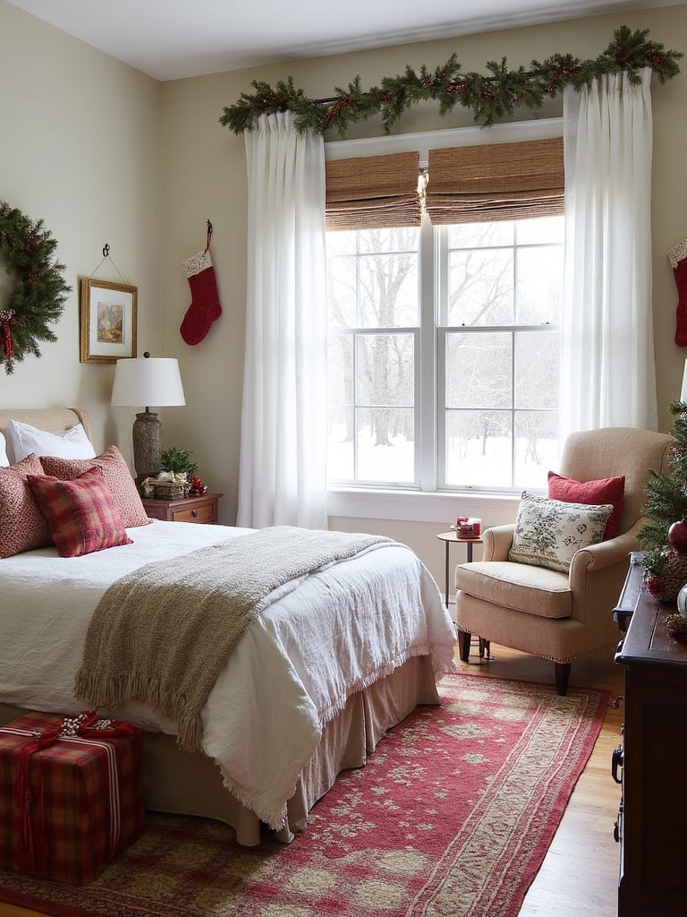 Christmas Guest Bedroom - Christmas Guest Bedroom interior design inspiration