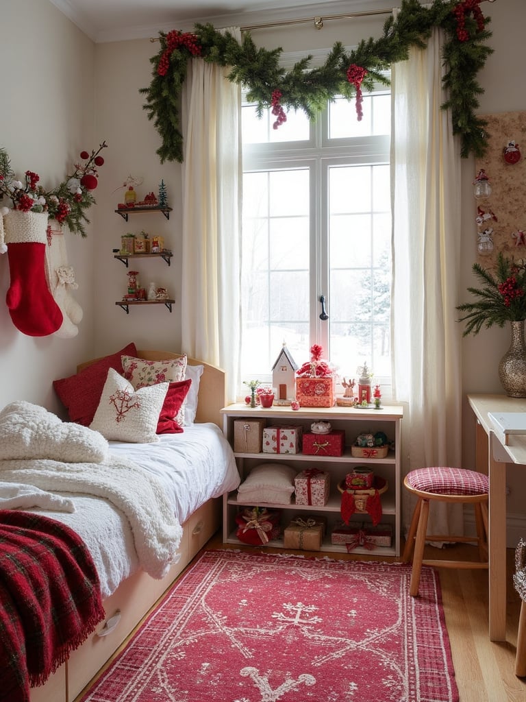 Christmas Kids Room - Christmas Kids Room interior design inspiration