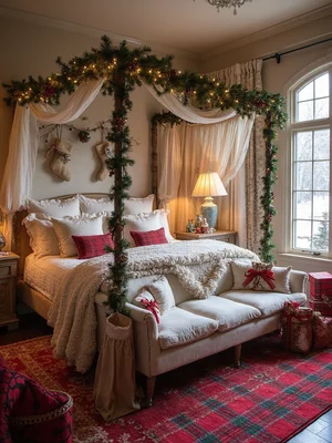 Christmas Master Bedroom Design