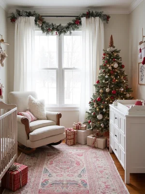 Christmas Nursery Design