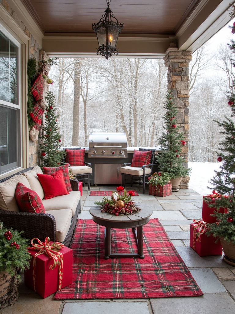 Christmas Outdoor Patio - Christmas Outdoor Patio interior design inspiration