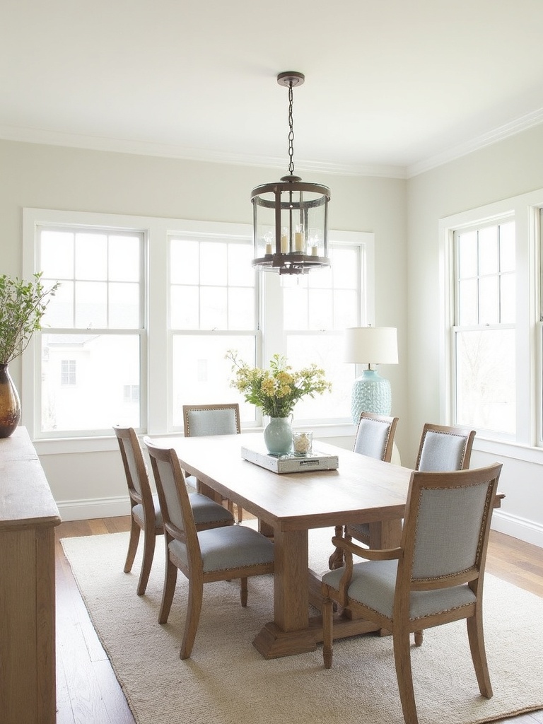 Coastal Dining Room - Coastal Dining Room interior design inspiration